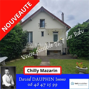 maison à la vente -   91380  CHILLY MAZARIN, surface 80 m2 vente maison - UBI430386731